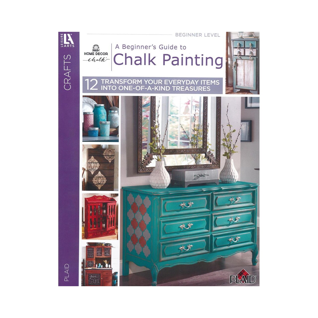 Leisure Arts A Beginner'S Guide Chalk Painting Crafting Book, Craft Books For Adults, Craft Magazine, Books, Magazines, Paper Crafts For Kids, Guide, Diy Crafts